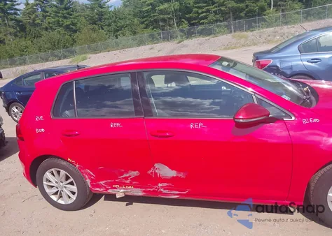 2017 Volkswagen Golf Tsi S 4-Door/Tsi Se 4-Door/Tsi Sel 4-Door/Tsi Wolfsburg Edition 4-Door из США, поврежденный, VIN 3VW217AU2HM055524